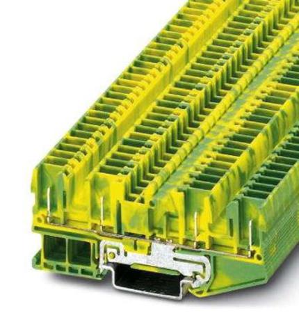 3042162 Spring cage ground terminal block