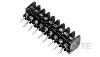 4-1437666-3 TE Connectivity Barrier Strip, 3 Contact, 9.53mm Pitch, 1 Row, 5 or 20A, 300 or 600 V