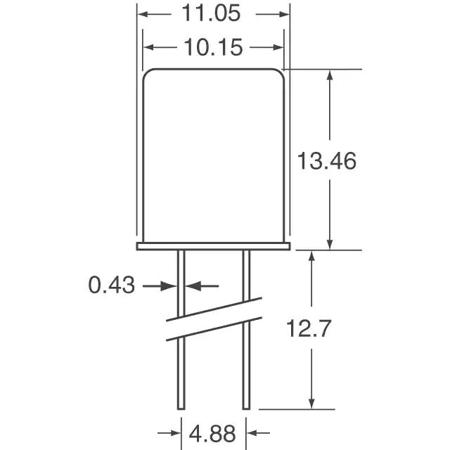 FC4UTCBRF2-4576-BAG100 Fox Electronics FC4UTCBRF2.4576-BAG100
