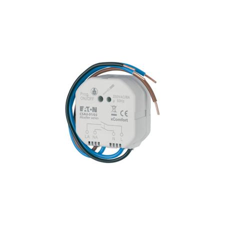 240695-CSAU-01-03 Eaton xComfort Series Analogue Module for Use with xComfort Sensors, Analog, Switching, 230 V