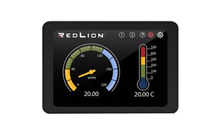 PM500D0400800F00 Red Lion PM-50 Color TFT-LCD 4.3" Touchscreen Digital Panel Multi-Function Meter for Digital Signal, 45mm x 96mm