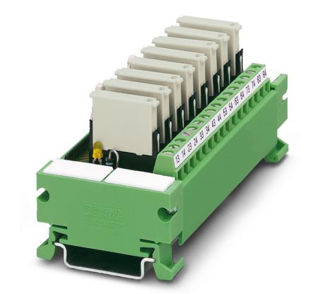 2962900 Phoenix Contact UM 45- 8RM/MR-G24/1/PLC Series Interface Module, DIN Rail