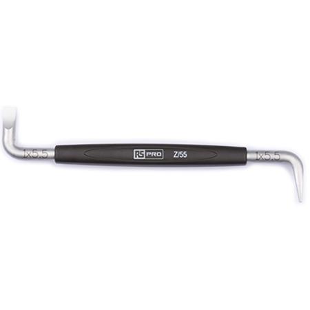 176-3431 RS PRO Slotted Right Angle Screwdriver, 5.5 mm Tip, 125 mm Blade