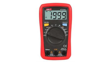UT131A UNI-T  LCD Multimeter, 10A ac Max, 10A dc Max, 250V ac Max