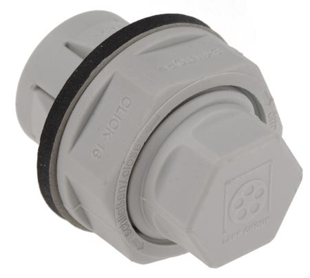 52109013 Lapp Blanking Plug, M16, 16.3mm Hole Diameter, Polyamide, Threaded