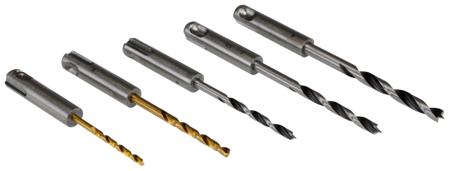B-57532 Makita 5-Piece SDS Drill Bit Set for Masonry, 6mm Max, 3mm Min, HSS Bits