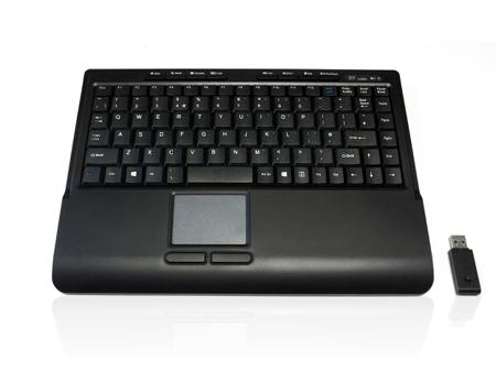 KYBAC540-RFMMBK Ceratech  Wired RF Compact Keyboard, QWERTY (French), Black