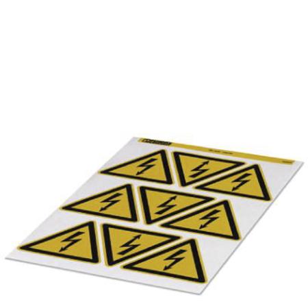 0830435 Phoenix Contact Adhesive Pre-Printed Label. Quantity: 9