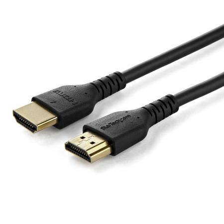 RHDMM1MP StarTech.com HDMI 2.0, 1m Male HDMI to Male HDMI Premium High Speed 4K @ 60Hz