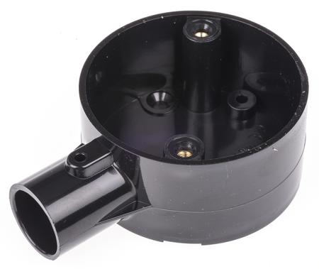 20CJB2B Schneider Electric Terminal Box, Conduit Fitting, 20mm Nominal Size, uPVC, White