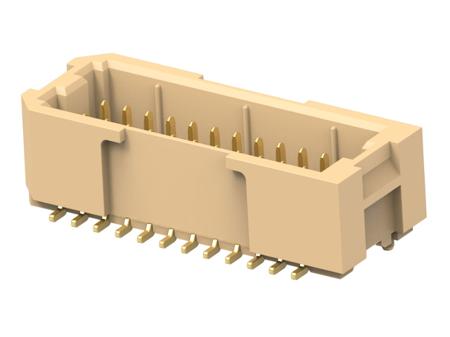 2484140-4 TE Connectivity 2484140 Series Vertical Surface Mount PCB Header, 24 Contact(s), 1mm Pitch, 2 Row(s)