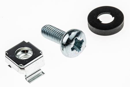 542-5410 RS PRO Nylon 10 Piece Cross Drive Screw/Bolt, Nut & Washer Kit