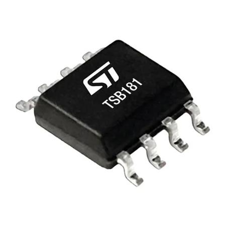 TSB181IYDT  STMicroelectronics, Operational Amplifier, 3 MHz, 8-Pin 36 V SO-8