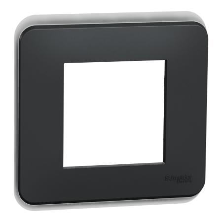 NU400254 Schneider Electric Anthracite, 1 Gang, New Unica