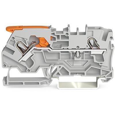2104-1201 Wago , DIN Rail Terminal Block, 4mm², 1-Level, Push In Termination, ATEX, CSA, IECEx