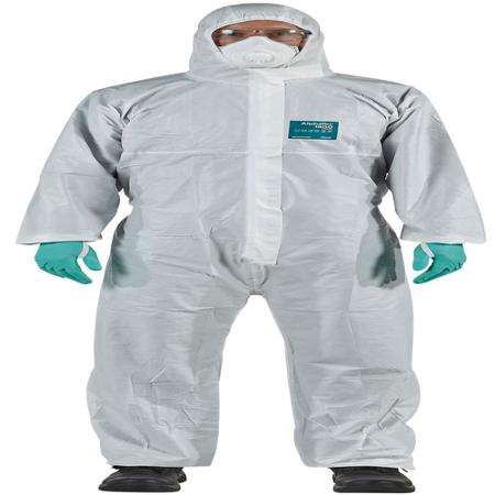 WH18T-00111-09 Ansell White Coverall, EN 1073-2, EN 1149-5, EN 14126, XXXXXL