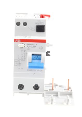 2CSB202101R1250---DDA202A-25-0-03 2P 25 A, RCD Switch, Trip Sensitivity 30mA, DIN Rail Mount pro M compact DDA 200 A