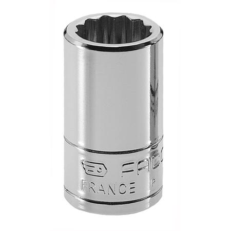 R-9-16E Facom 9/16in Socket With 1/4 in Drive , Length 22 mm