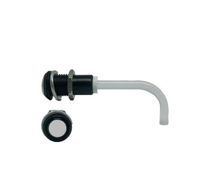 RHD-0900-3000-F9PD67PR  Bivar, Panel Mount Right Angle LED Light Pipe, Diffused Round Lens