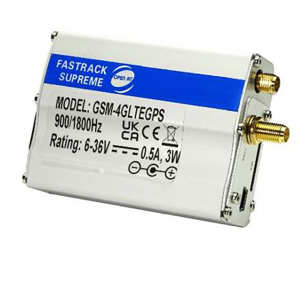 GSM-4GLTEGPS RF Solutions RS232, USB GSM/GPRS Modem, 115kbit/s