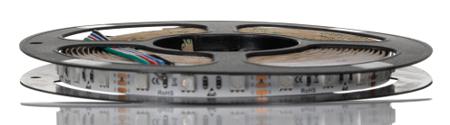 265-1538 RS PRO 12V dc RGB LED Strip Light, 4000K Colour Temp, 5m Length