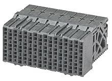 170530-1026 Molex 1.35mm Pitch Connector Backplane Connector, Receptacle, Right Angle, 16 Column, 9 Row, 144 Way, 170530