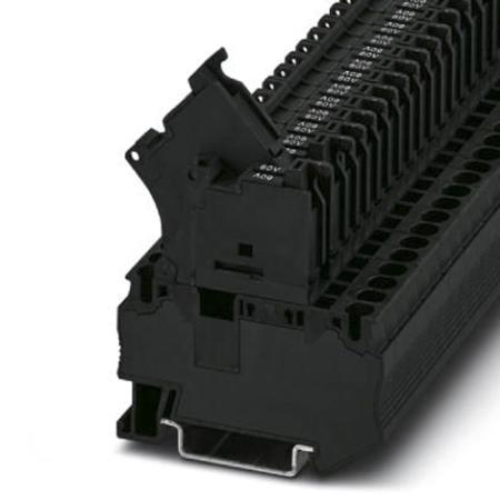 3036550 Phoenix Contact  ST 4-HESILED 60 (5X20) Series Black, 0.08 → 4mm², Single-Level, Spring Clamp Termination