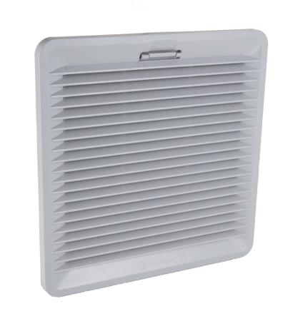7F.20.9.024.3100 Finder 7F Series Filter Fan, 24 V dc, DC Operation, 100m³/h Filtered, 100m³/h Unimpeded, IP54, 209 x 209mm