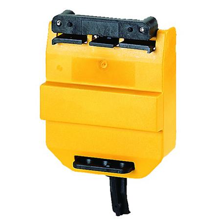 225526-SVB-PKZ4-CI Eaton Series Yellow Polycarbonate Lock, Yellow Lid, 160 x 60 x 100mm