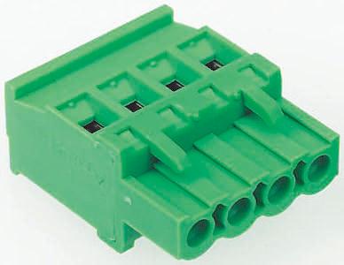 1792333 Phoenix Contact, 5.08mm Pitch, MVSTBR 2.5/-11-ST-5.08, 11 Way, Pluggable Terminal Block, Plug, Cable Mount, Screw