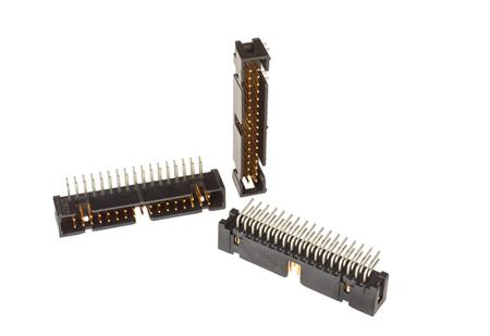 Y2526-5002-SH-26P-RA-HDR-0-112-GF 3M 2500 Series Right Angle, Straight Surface Mount, Through Hole PCB Header, 26 Contact(s), 2.54mm Pitch, 2 Row(s),