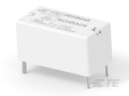 1-1393219-6 TE Connectivity 1-1393 Series Electromechanical Interface Relay, PCB Mount, 48V dc Coil, SPDT, 1-Pole, 5A Load