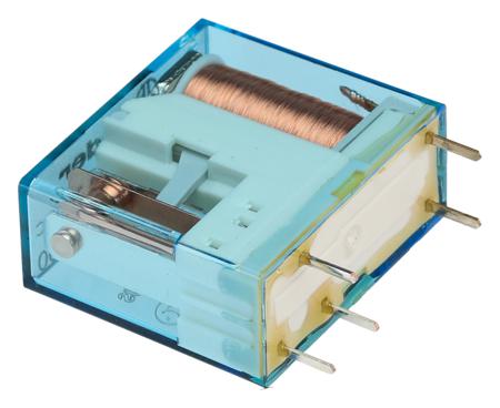 403190240000 Finder PCB Mount, Plug In Power Relay, 24V dc Coil, 12A Switching Current, SPDT