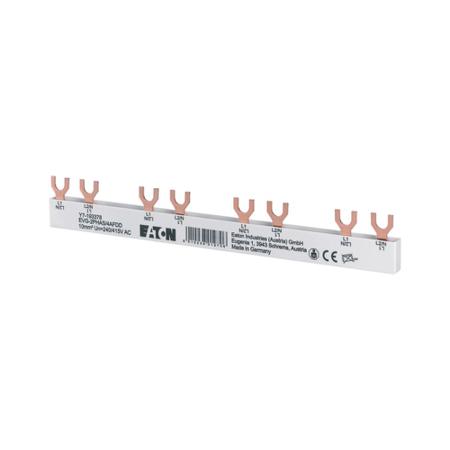 193378 EVG-2PHAS/4AFDD Eaton Eaton Moeller xPole 4 Phase Busbar, 690V, 17.8mm Pitch