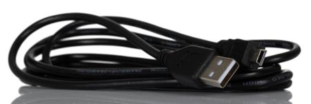 182-8492 RS PRO USB 2.0, Male USB A to Male Mini USB B, 1.8m