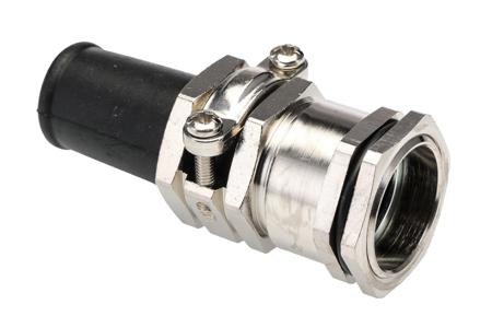 52001110-52003540 Lapp PG21 Metallic Nickel Plated Brass, IP65 Cable Gland With Locknut