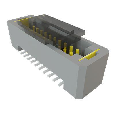 TFM-110-02-L-D-WT-P-TR Samtec TFM Series Vertical Surface Mount PCB Header, 20 Contact(s), 1.27mm Pitch, 2 Row(s), Shrouded