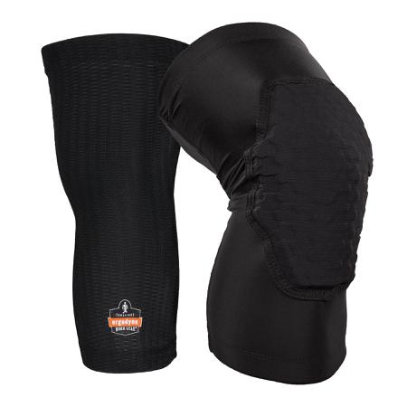 18528 Ergodyne Black Anti Slip Foam Slide On Knee Pad Resistant to Slip