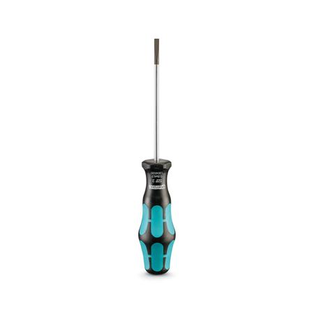 1204520 Phoenix Contact Slotted  Screwdriver, 0.8 x 4.0 mm Tip, 100 mm Blade, 198 mm Overall