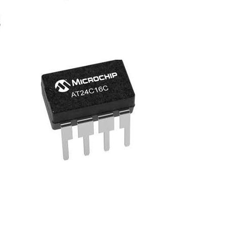 AT24C16C-PUM Microchip ,  16 kB EEPROM,  550 ns 8-Pin PDIP I2C