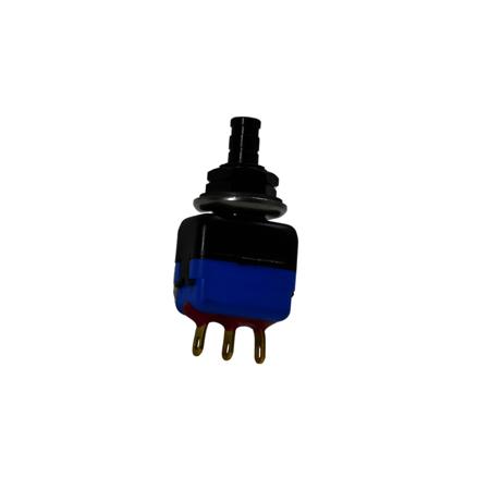 13435AD2GK APEM 1300 Series Series Push Button Switch, On-(On), Panel Mount, 6.35mm Cutout, SPST, 30V dc
