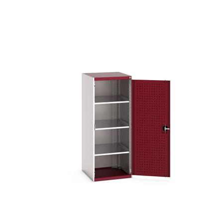40019158-24V Bott 2 Door Sheet Steel Floor Standing Cupboard, 650 X 650 X 1600mm