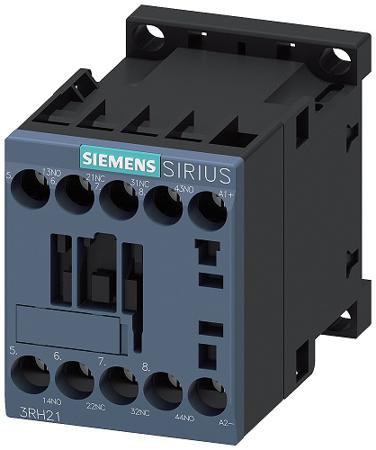 3RH2122-1BB40 Siemens Sirius Innovation 3RH2 Contactor, 2NO/2NC (Auxiliary), 10 A, 24 V dc Coil