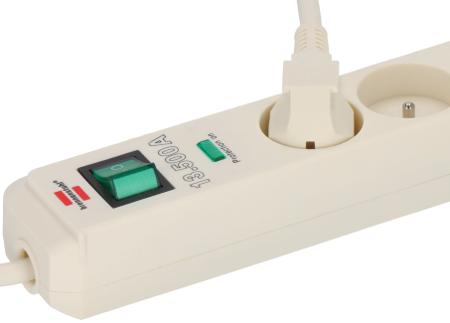 1159721 brennenstuhl 1.4m 4 Socket 2P+T Extension Lead, 230 V, IP20