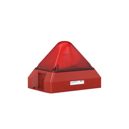 21561805020 Pfannenberg PY X-L-15 Series Red Flashing Beacon, 230 V ac, Free Mount, Xenon Bulb, IP66