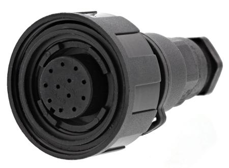 PX0794/S Bulgin Circular Connector, 12 Contacts, Cable, Standard Connector, Socket, Female, IP68, Standard Buccaneer Series