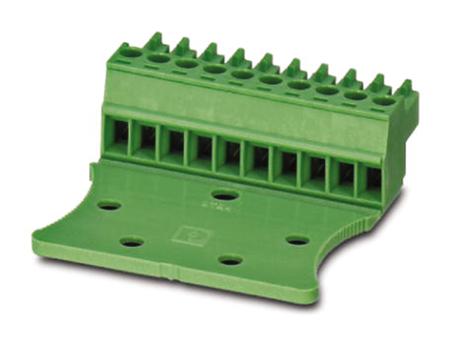 1768897 Phoenix Contact, 3.5mm Pitch, MC 1.5/9-STZ3-3.5, 9 Way, , Pluggable Terminal Block, Plug, Cable Mount, Screw