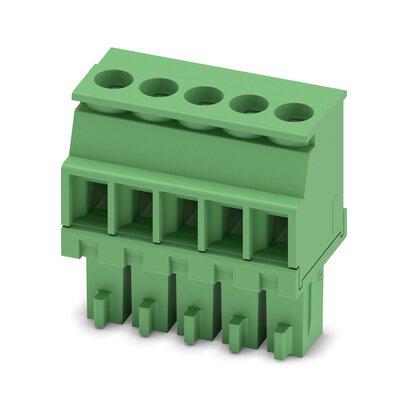 1863181 Phoenix Contact, 3.5mm Pitch, 5 Way, Pluggable Terminal Block, PCB, Plug In Termination,