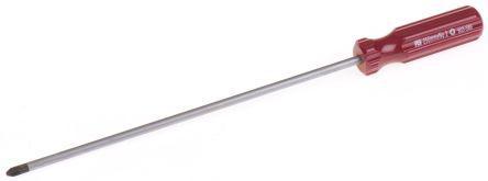 603-586 RS Pro 10 in Chrome Vanadium Steel Standard Screwdriver, Supadriv; Pozidriv PZ2 Tip, Cellulose Acetate