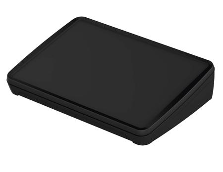 35110145.HMT1 BOP 10.1 PQ - 9005 Bopla BoPad Series Black ABS Desktop Enclosure, Sloped Front, 285 x 198 x 61.2mm